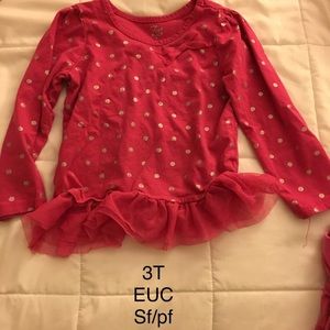 Girls 3T pink cute